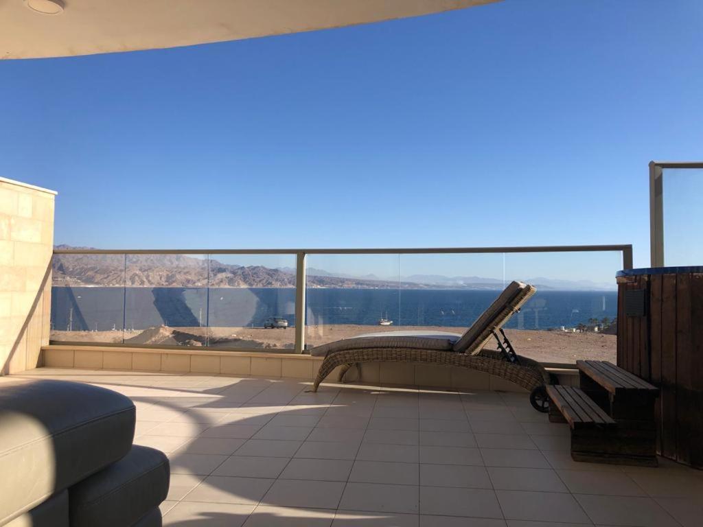Luxury Exclusive Top Class Apartment On The Sea With Best Sea View And Jacuzzi רק למשפחות !!!! Eilat Exterior foto